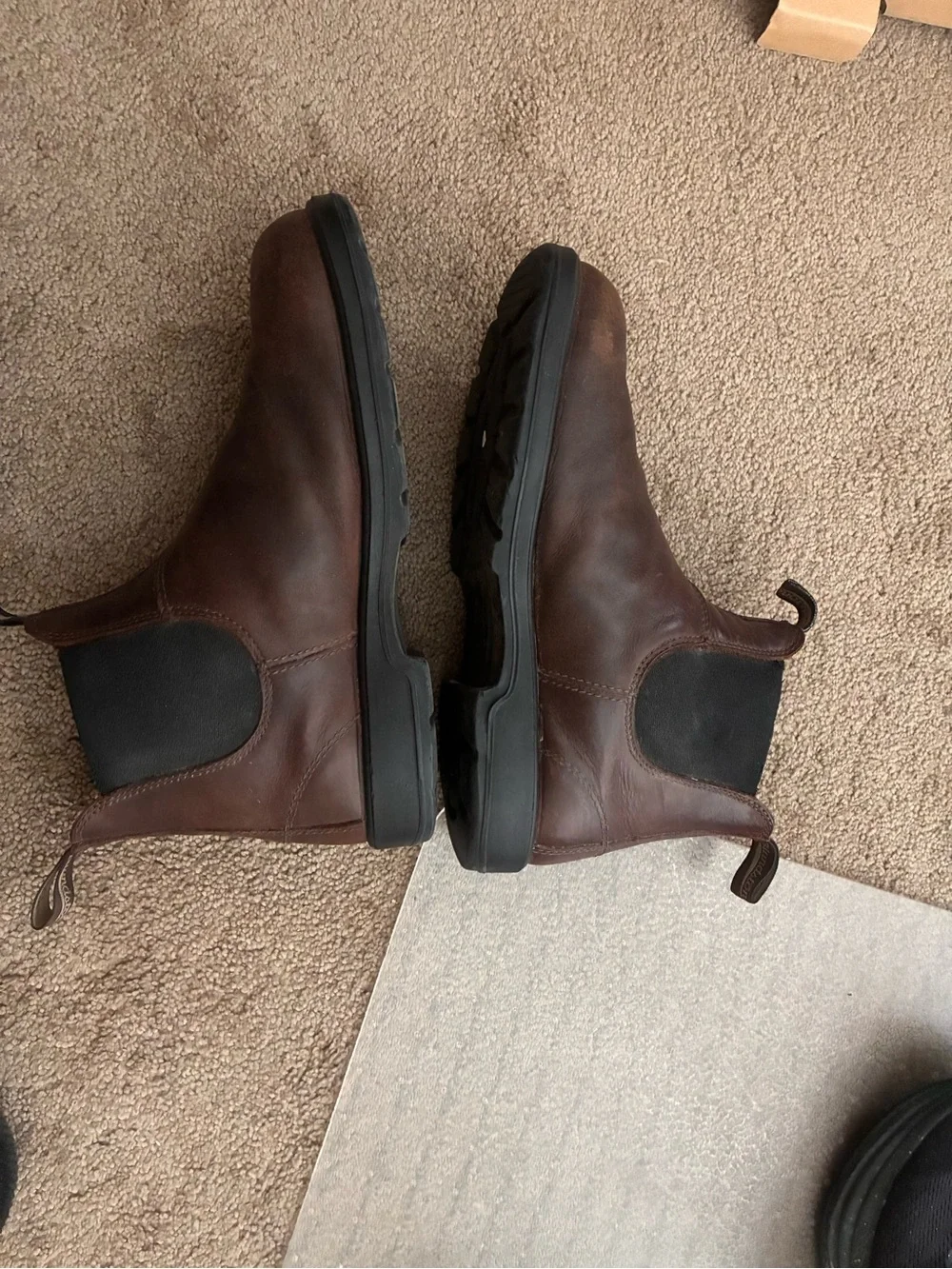 Blundestone Chelsea size US 10 antique brown fair use